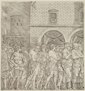 Andrea Mantegna, Italian, 1431-1506, Triumph of Caesar, the Senators, between 1450 and 1500,