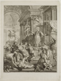 Ignatius Cornelius Marinus, Flemish, 1599-1639, after Peter Paul Rubens, Flemish, 1577-1640, Saint