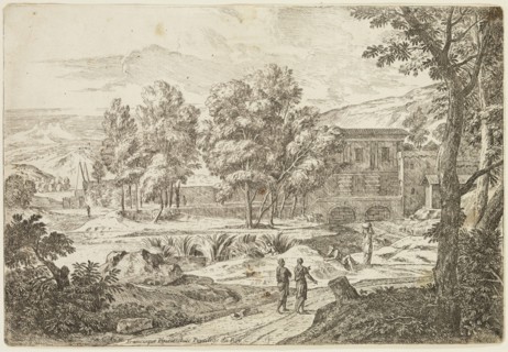 Jean François Millet, Flemish, 1642-1679, Les deux hommes marchant de compagnie, 17th century,