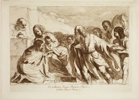 Francesco Bartolozzi, Italian, 1727-1815, after Guercino (Giovanni Francesco Barbieri), Italian,