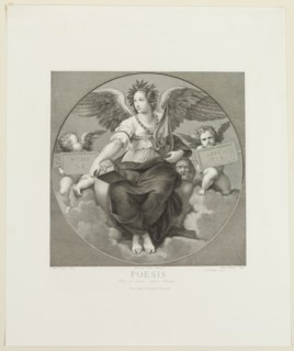 Raphael Morghen, Italian, 1758-1833, after Raphael, Italian, 1483-1520, Poesy, between 1758 and