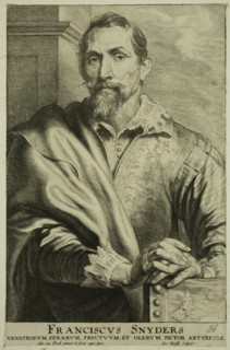 Jacob Neefs, Flemish, 1610-1660, after Anton van Dyck, Flemish, 1599-1641, Frans Snyders, 17th