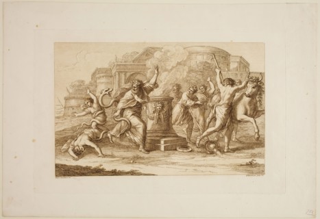 Francesco Bartolozzi, Italian, 1727-1815, after Pietro da Cortona, Italian, 1596-1669, Laocoon
