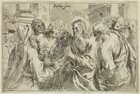 Jacopo Palma, Italian, 1544-1628, Christ and the Woman Taken in Adultery, between 16th and 17th
