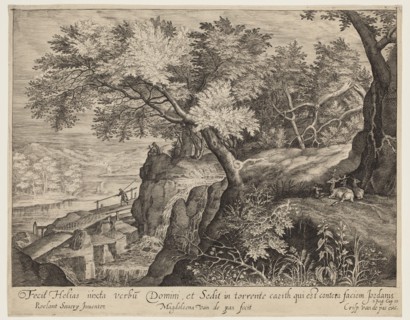 Magdalene de Passe, Dutch, 1600-1640, after Roelandt Savery, Dutch, 1578-1639, Landscape with