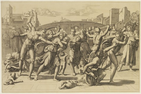Unknown (Italian), after Marcantonio Raimondi, Italian, 1487-1534, after Raphael, Italian,