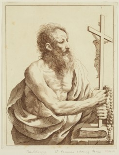 Francesco Bartolozzi, Italian, 1727-1815, after Guido Reni, Italian, 1575-1642, Saint Francis