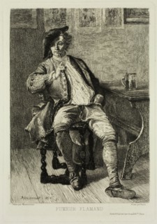 Paul Adolphe Rajon, French, 1842-1888, after Jean Louis Ernest Meissonier, French, 1815-1891, Le