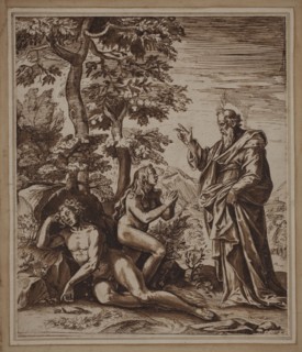 Giovanni Lanfranco, Italian, 1581-1647, The Creation of Eve, between late 16th and mid-17th