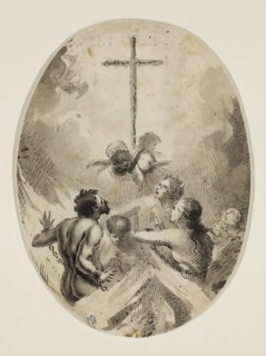 school of Alonso Cano, Spanish, 1601-1667, Souls in Purgatory, between late 17th and early 18th