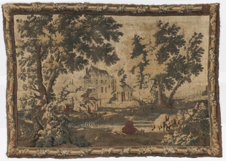Honeymoon, late 18th Century, Wool, silk, Overall: 104 × 144 inches (264.2 cm × 3 m 65.8 cm)