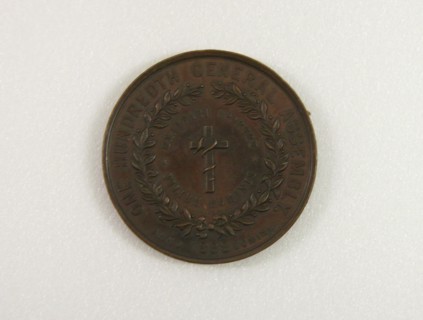 Unknown (American), Medal Commemorating 100th Gen. Assembly of Presbyterian Church, Philadelphia,