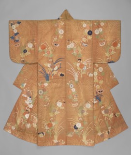 Unknown (Japanese), Noh Theater Robe, Karaori Type, 18th Century, Metallic and silk brocade, silk,