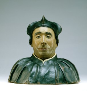 circle of Torrigiano, Pietro, Italian, active 1545, Bust of a Scholar or Prelate, 1545, Terracotta