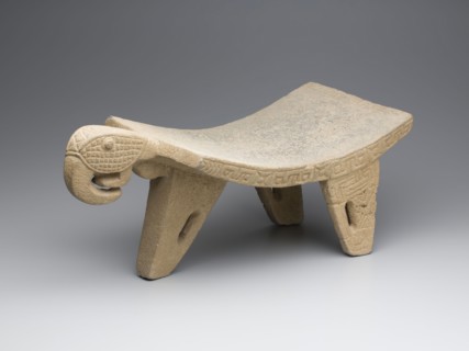 Costa Rican, Precolumbian, Parrot Effigy Metate, between 500 and 1000, volcanic rock, Overall: 10