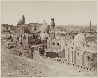 Zangaki, Greek, active 1860-1889, Panoramic View of Cairo Looking toward Giza, 19th century,