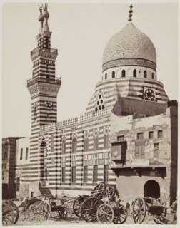 Anonymous Artist, Mosque of Emir Ackbar, Cairo, 19th century, albumen print, Image: 10 3/8 × 8