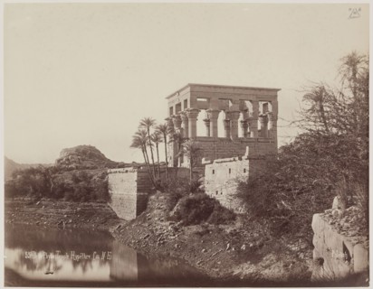 J. Pascal Sébah, Turkish, active ca. 1823-1886, Kiosk of Trajan (Pharoah's Bed) on the Island of