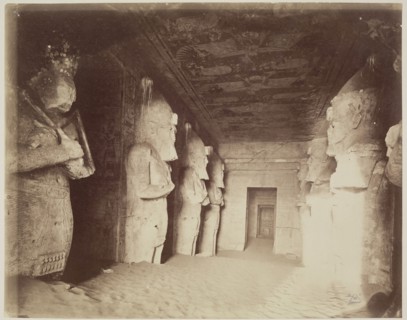 Anonymous Artist, Great Hall of the Interior of the Great Temple of Ramesses II at Abu Simbel, ca.