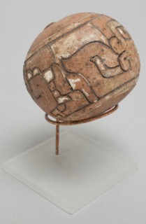 Chavin, Precolumbian, Lime Container, between 600 and 400 BCE, clay and pigment, Overall: 1 7/8 × 2