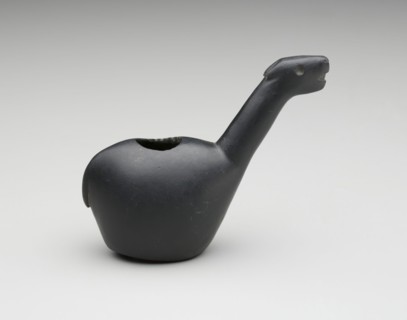 Inca, Precolumbian, Conopa, between 15th and 16th century, carved black stone, Overall: 2 3/4 × 3
