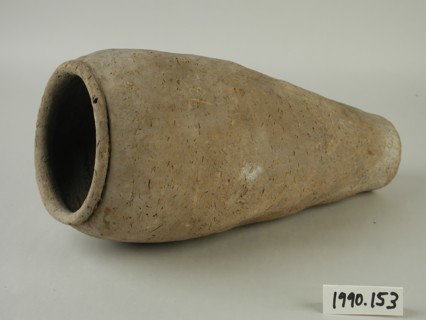 Egyptian, Tall Jar, between 3500 and 3100 BCE, Terracotta, Overall: 11 3/8 × 5 3/4 inches (28.9 ×