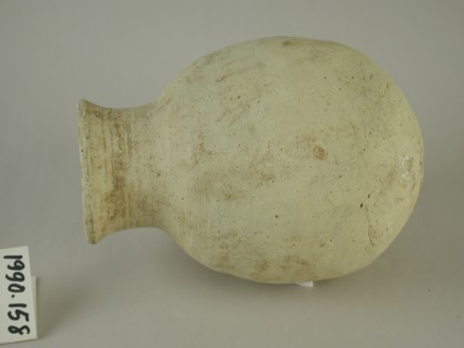Egyptian, Bag-shaped Pot, between 2040 and 1640 BCE, Terracotta, Overall: 6 3/4 × 5 inches (17.1 ×