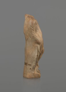 Terracotta figurine of a youth with a terracotta mask, Hellenistic period 4th–1st century BC, ca.