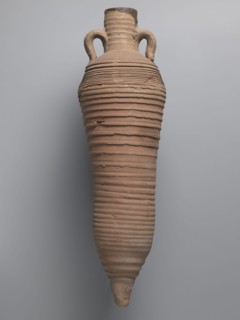 Amphora, unknown Egyptian workshop; amphorae, Egyptian amphoras, Egyptian ceramics, storage