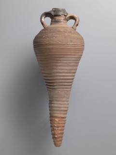 Amphora, unknown Egyptian workshop; amphorae, Egyptian amphorae, Egyptian ceramics, storage