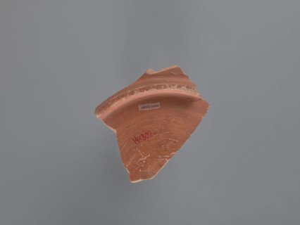 Plate fragment, unknown Aswan workshop, plates, tableware, Aswan pottery, Egyptian pottery,