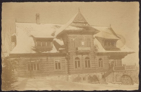 Zakopane. Villa pod Jedlami, built in 1897 for Jan Gwalbert Pawlikowski according to a design by