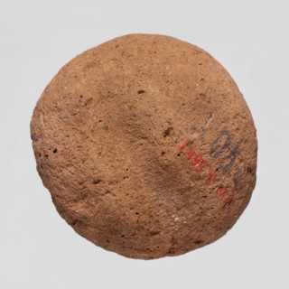 A mold for making an amulet - Bes mask, Bes myth., mask amulet casting; mold, height 0.4 cm;
