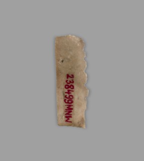 Blade — sickle insert;, flint; Sumer; Uruk culture ca. 4000–ca. 3100 BC, 4th–3rd millennium BC;