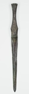 Short sword, unknown Luristan workshop. A short sword with a cast blade and a mushroom-shaped hilt