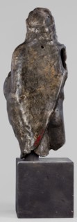 Figurine of Sylvanus in goat skin, with a pine wreath and a pine branch in his hand, figurines from