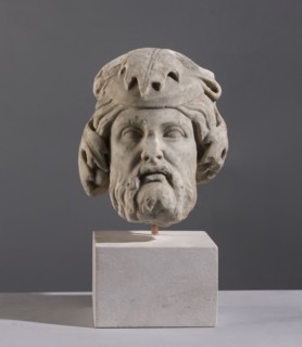 Head of Dionysus, unknown Italian workshop, 2nd half of the 1st century, Italy, sculpture, A