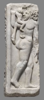 Fragment of a sarcophagus, unknown Roman workshop, end of the 3rd century, Roman Empire 27 BC–476,
