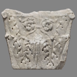 Corinthising pilaster capital, Corinthising style; architectural element / capital; decorative