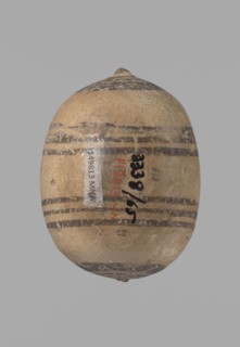 Cypriot gourd jug, Excavations at Nea Paphos Cyprus — Cypriot pottery, Cypriot Bichrome Ware III.