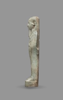 Ushabti, Back pillars, wigs, funerary figurines, hoes, grave goods, mummy-shaped figurines,