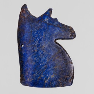 Amulet — Udjat Eye; unknown creator; Udjat eyes; protective amulets; Egyptian religion; grave
