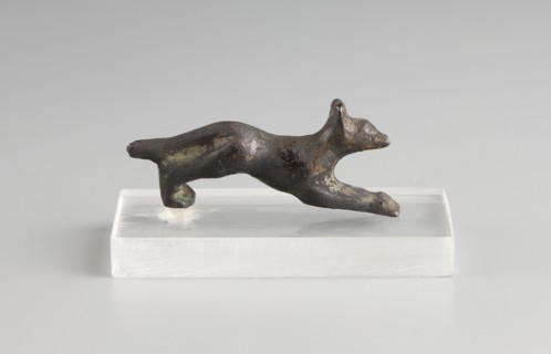 Mirror decoration, unknown author, 1st half of the 5th century BC, Corinth, mirror, height 1.8 cm,