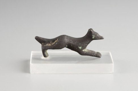 Mirror decoration, 1st half of the 5th century BC, Corinth; mirror; height 1.7 cm, width 3.8 cm., A