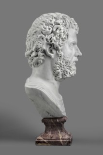 Portrait of Emperor Septimius Severus, unknown Roman workshop, Roman Empire 27 BC–476, sculpture;