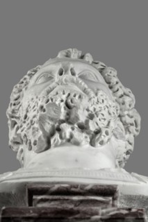Portrait of Emperor Septimius Severus, unknown Roman workshop; Roman Empire 27 BC–476; sculpture;