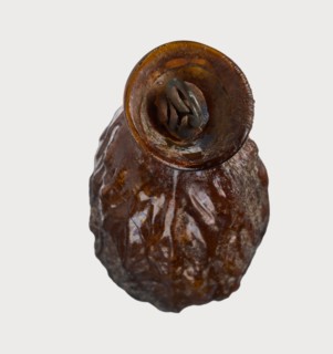 Date-shaped unguentarium; Syro-Palestine workshop; Smyrna place of discovery; 1st–beginning of 2nd