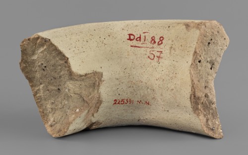 Fragment of a vice behind a stamp, material from excavations, 300–275 BC, Chersonesos Chersonesos