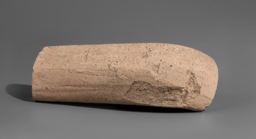 Fragment of a stamped amphora vice, Agathon II ca. 250–205 BC. Fragment of a Sinopean amphora vice