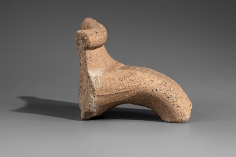 Fragment of a stamped amphora neck, Kinolis c. 290–250 BC. Fragment of a Sinopean amphora neck with